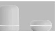 Clervo devices with calm white LED ring